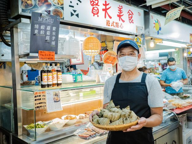 水源市場內專賣港點的人氣攤