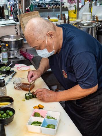 老闆擁有超過40年的日本料理老到經驗