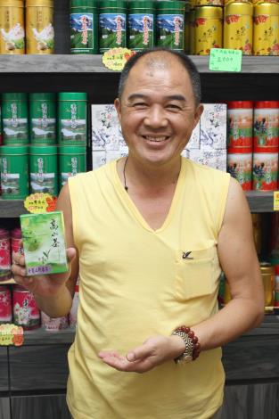 款來自奇萊山的高山茶是店內的鎮店之寶