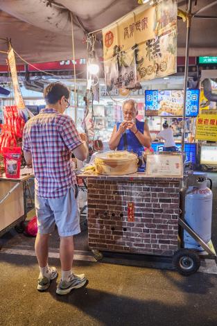 第三代孫老闆2005年回歸饒河夜市註冊商標
