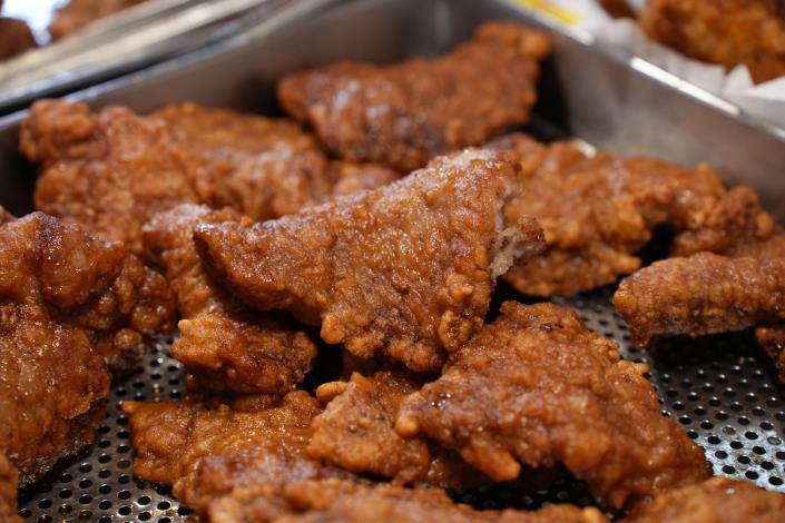 一整隻豬只有兩塊的西施肉