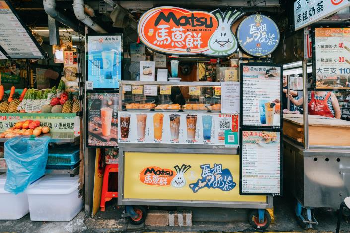 馬祖奶茶已經成為中正區特色飲品。