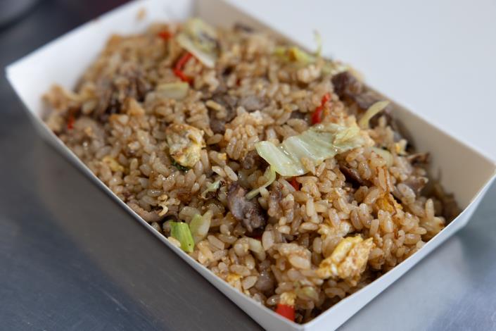 粒粒分明的炒飯就算帶回家吃不完 隔天再加熱就能吃