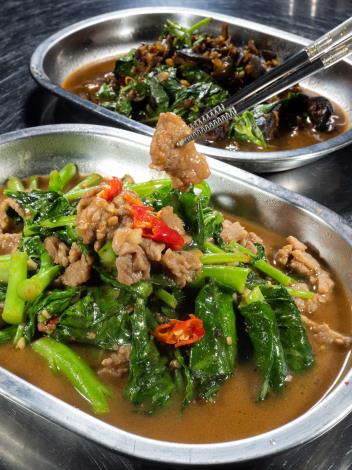 必吃的芥蘭牛肉