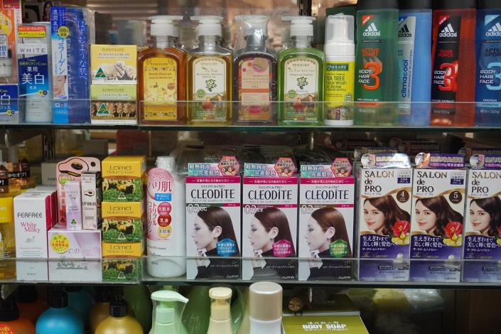 來自世界各地知名品牌的美髮、美體、美容用品種類非常多