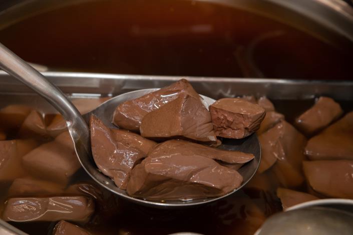 鴨血經過謹慎處理才不會有腥味