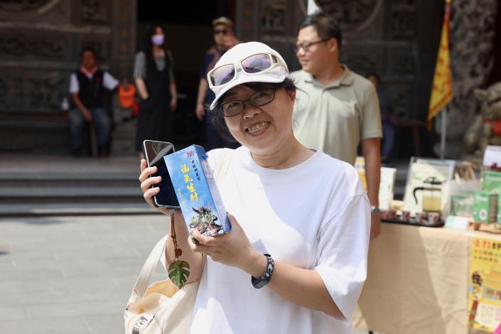 0523 於現場完成任兩關體驗及指定任務後，即有機會抽中士林神農宮精美小物！