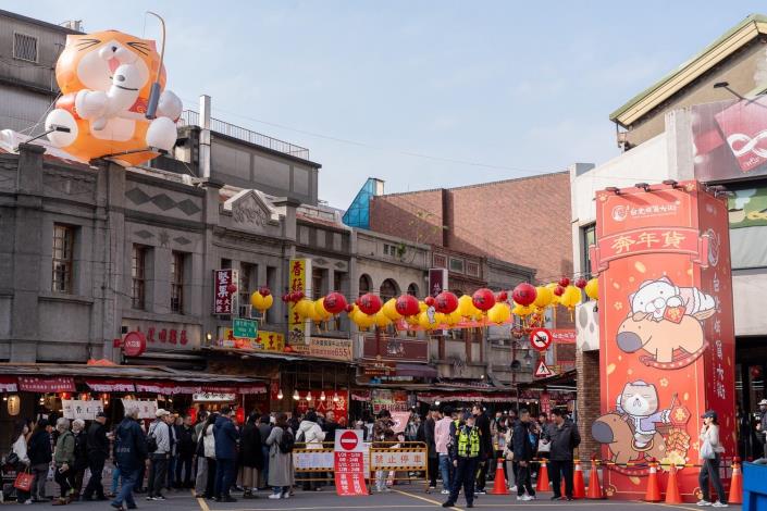 「2026台北年貨大街」攜手國內知名IP白爛貓打造「親子走春童樂會」！