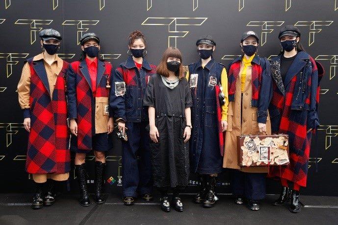 設計師林慧慈以作品「憶想」獲得110年度台北好時尚金獎