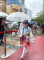 小朋友穿著環保時尚服裝走秀
