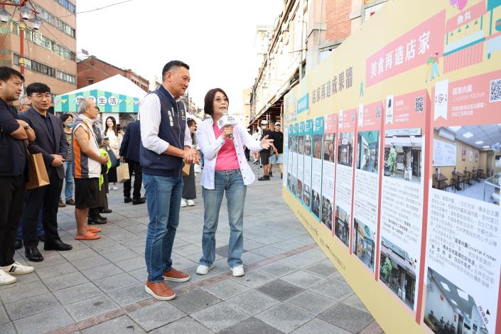 參觀再造BA成果牆