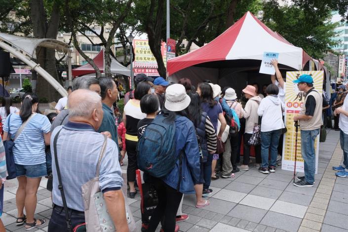 現場吸引許多民眾參與活動