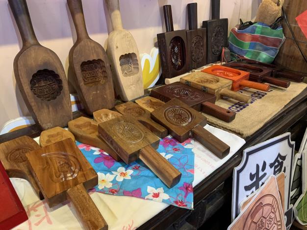 傳統粿品製作器具展示