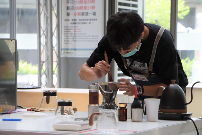 手沖組參賽店家競賽情形