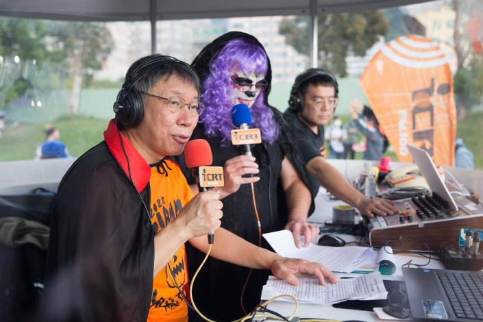 市長接受ICRT直播訪問