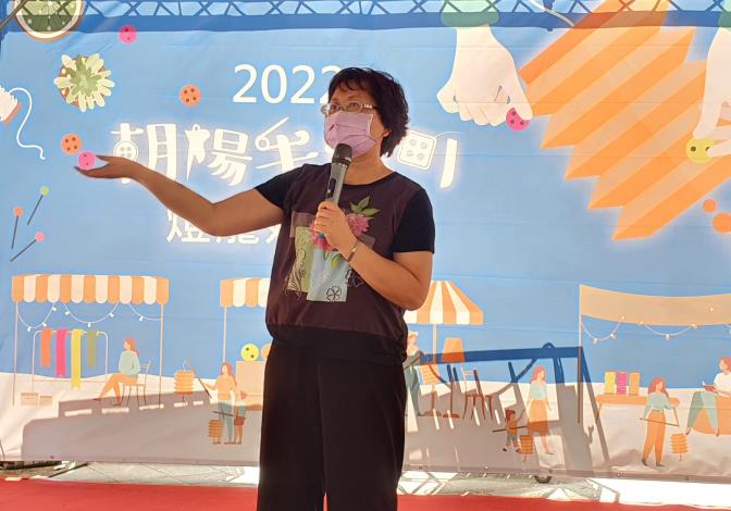 臺北市商業處江美玲副處長致詞
