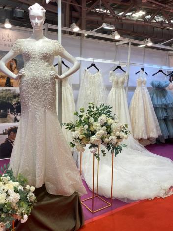 參展業者婚紗禮服展示2