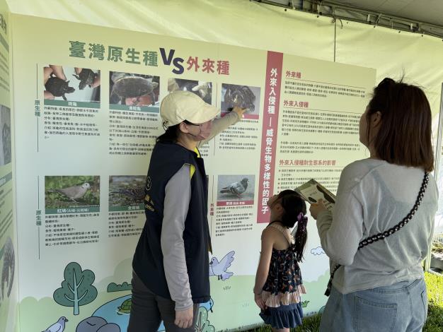圖6、野生動物宣導展覽