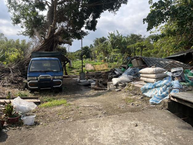 圖1.北市動保處於114年持續訪查原私人養豬戶場址尚無復養情形
