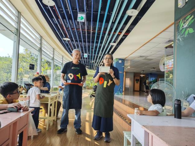 圖2.最受孩童喜愛的「親子創意DIY」透過親手創作瞭解生態
