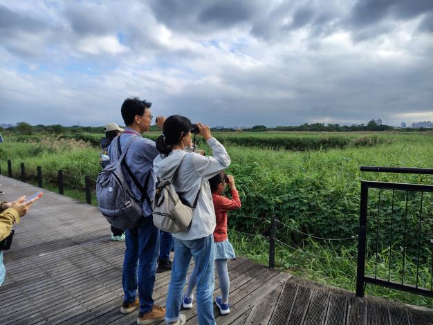 圖1.關渡自然公園「賞鳥輕體驗」可以探訪候鳥的秘密