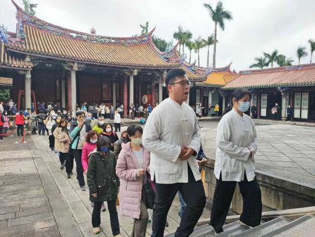 登科及第‧考生祈福【學測專場】情形