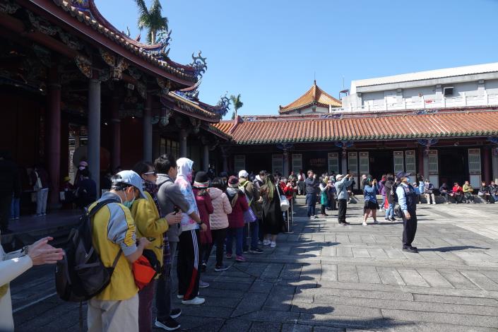 臺北孔廟新春定時導覽情形.JPG