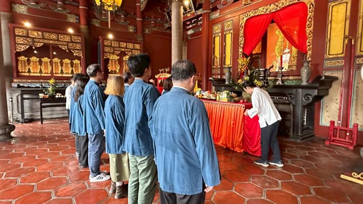 臺北市高職聯考生祈福114.4.12大成殿祈福