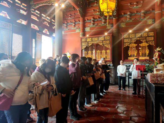 115年臺北孔廟考生祈福