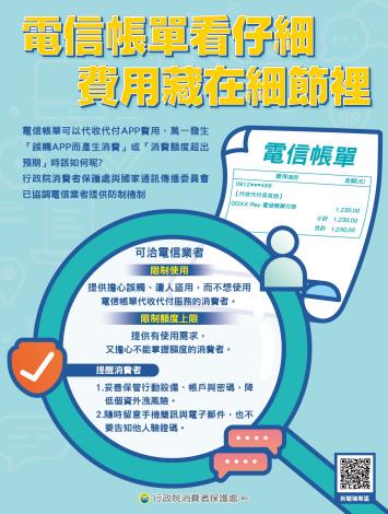 附件7-電信帳單看仔細 費用藏在細節裡