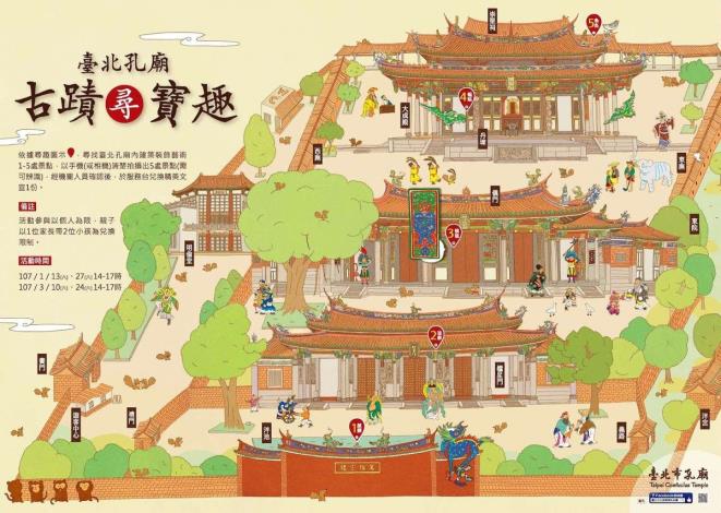 臺北孔廟古蹟尋寶趣