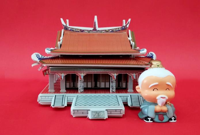 親手體驗建造大成殿的過程