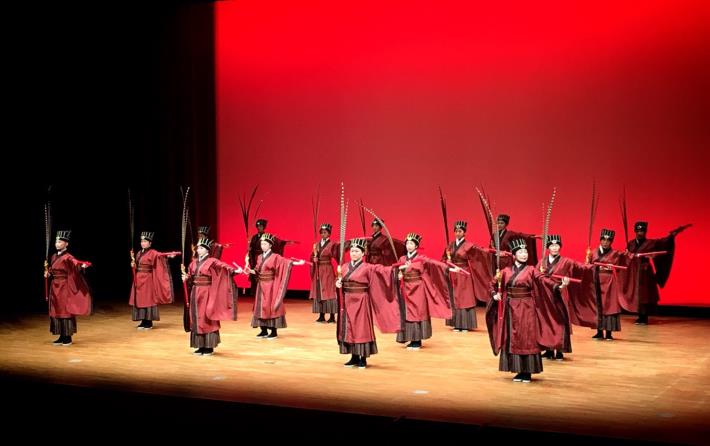 臺北市孔廟雅樂舞團赴日文化交流實況演出