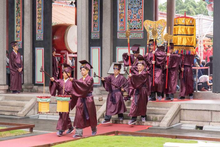 釋奠典禮禮生執禮情形