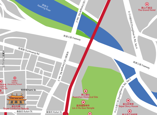 Grand Hotel MRT map (open new windows)