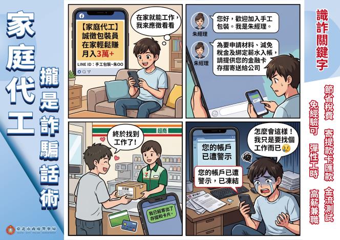 家庭代工詐騙