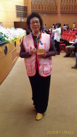 可愛的志工媽媽