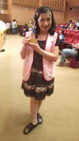 可愛的志工媽媽