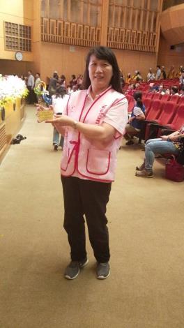 可愛的志工媽媽