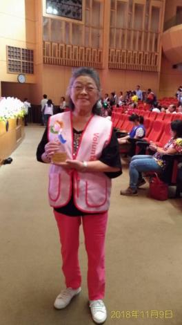 可愛的志工媽媽