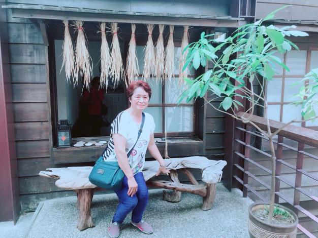 於撫臺街洋樓留下美麗的倩影