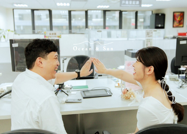 結婚登記照片2
