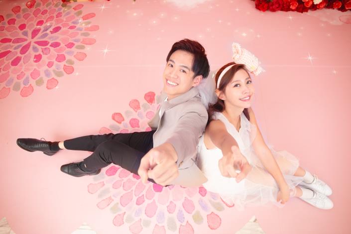士林戶政結婚專區模特照-3