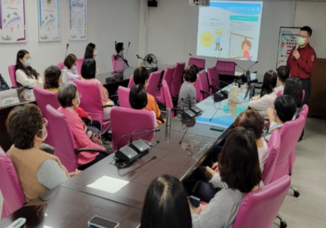 地震緊急避難原則講授