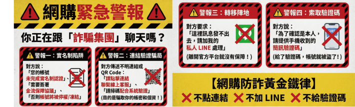 打詐臺北隊115年2月反詐宣導