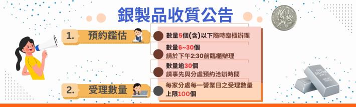 銀製品收質公告