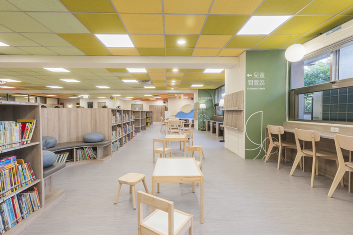 柳鄉兒童圖書館打造結合閱讀與遊戲的複合式空間