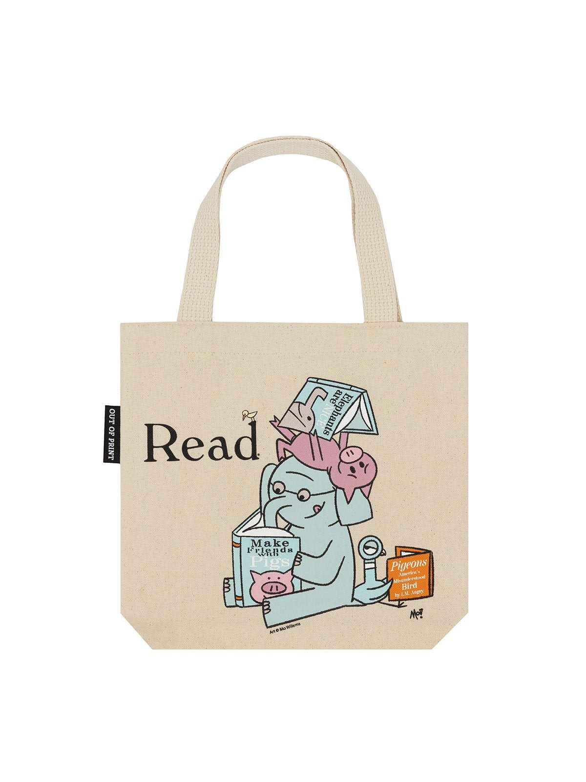 Out of print帆布袋- Elephant and Piggie