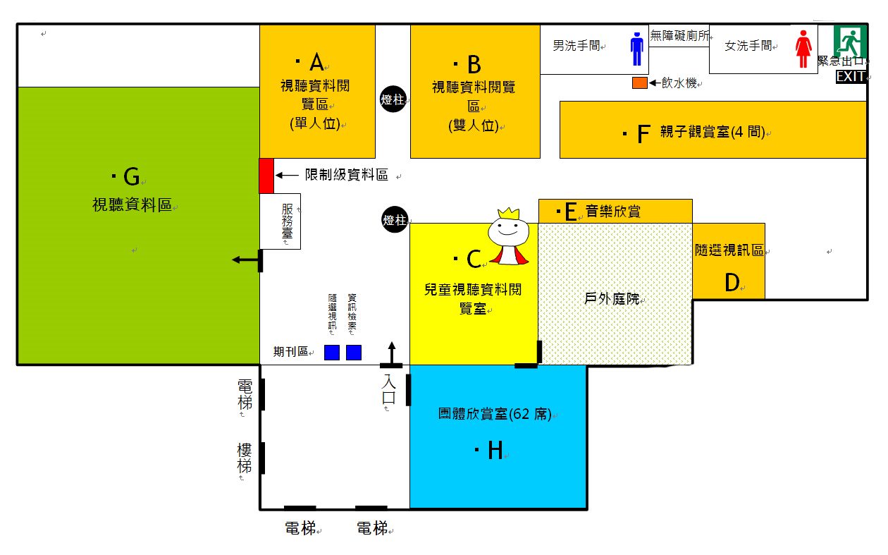 8樓平面圖(8F map)