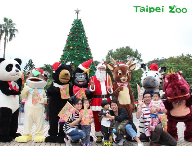 歡迎大家一起來動物園，感受一年一度溫馨又歡樂的聖誕氛圍！